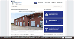 Desktop Screenshot of immobilien-terhaar.com